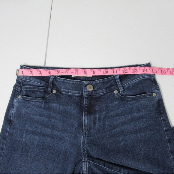 J. Jill Slim Boyfriend Straight Leg Denim Jeans Size 4 - Picture 9 of 14